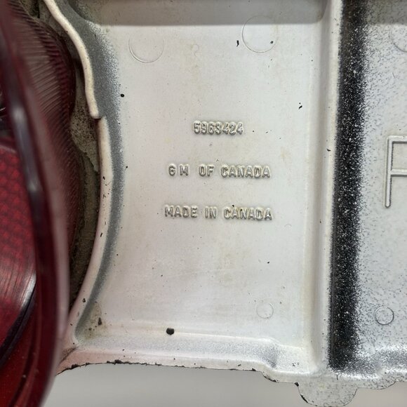 1971 1972 Chevy Chevelle Malibu Tail Light Lamps Lens Housing Backup Taillight - Picture 6 of 16